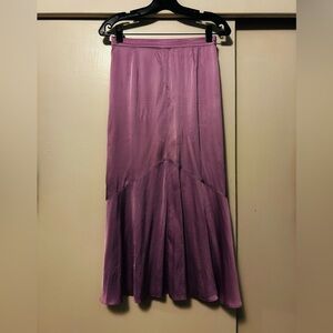 Chic Women's Midi Skirt in Lavender